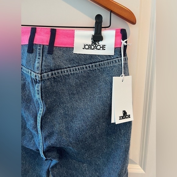 Jordache Light Acid Wash Denim Ski Pant NWT - Picture 10 of 16